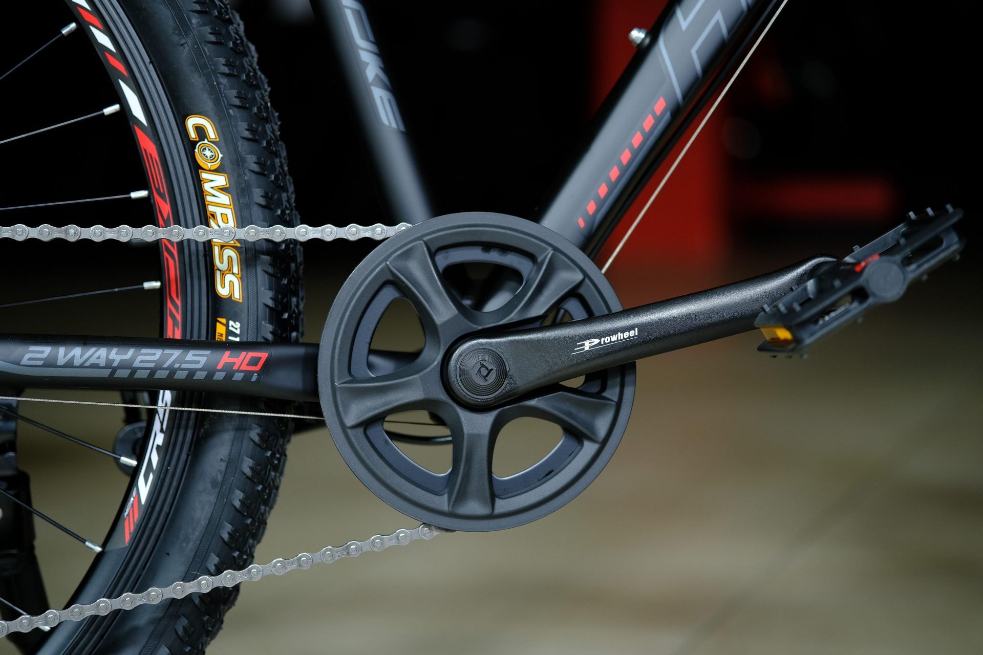 Система (шатун) алюминий 36T под квадрат Prowheel 
 HOKE 2 Way 27,5 HD 19